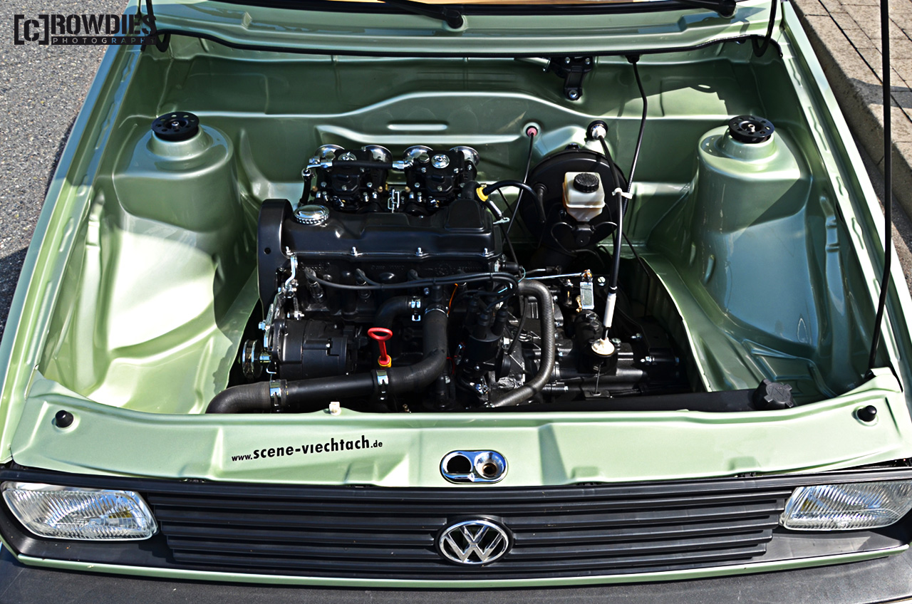 12. New-Styler VW & Audi Summer Meet -  VW Golf 2 Motor Detail